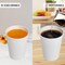 Paper Coffee Cups, Disposable Paper Coffee Cup with Lids, Hot/Cold Beverage Drinking Cup for Water, Juice or Tea, Suitable for Home, Shops and Cafes